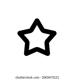 star icon or logo and  Vector illustration isolated on a white background. Premium quality for mobile apps, user interface, presentation, and website. pixel perfect icon