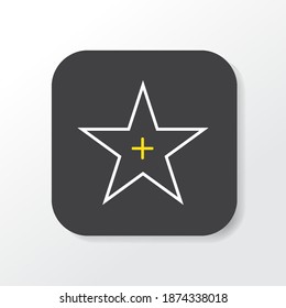 Star icon. Modern and simple icon for application UI UX. EPS vector 10.