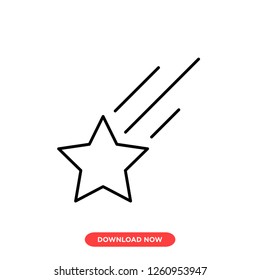 Star icon modern vector style