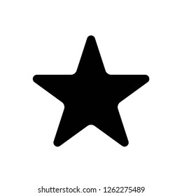 star icon on white background editable eps10