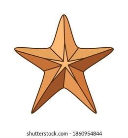 star icon on white background vector illustration design