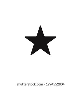 icono de estrella en fondo blanco