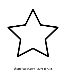 star icon on white background