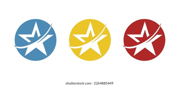 star icon on a white background, vector illustration