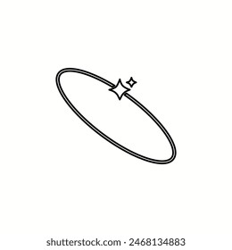 star icon on a white background, vector illustration