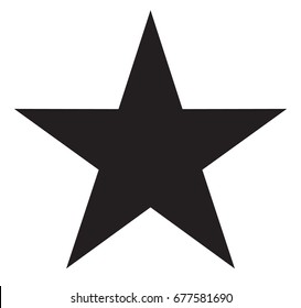 star icon on white background. star sign. 