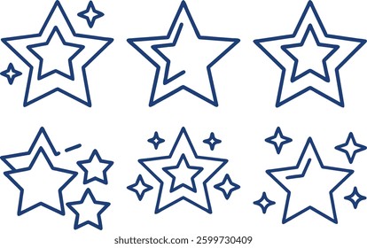 Star Icon Pack – Minimalist and Aesthetic Designs