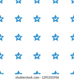 star icon pattern seamless white background. Editable filled star icon. star icon pattern for web and mobile.
