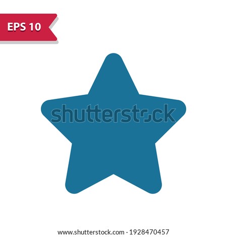 Star icon. Professional pixel-aligned icon in glyph style.