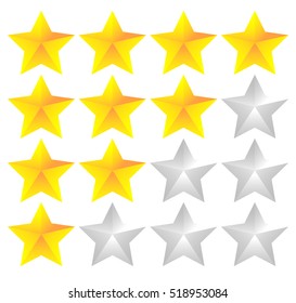 Star Icon Rating Ranking Quality Concepts Stock Vector (Royalty Free ...