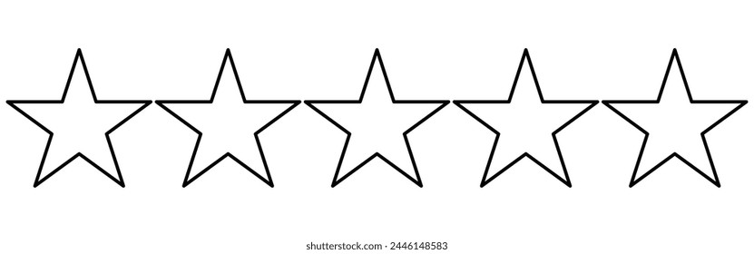 star icon, rating star icon, star vector sign symbol. Star vector icon in modern design style for web site and mobile app. Vector illustration. Eps file 20.