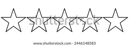 star icon, rating star icon, star vector sign symbol. Star vector icon in modern design style for web site and mobile app. Vector illustration. Eps file 20.