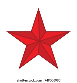 star icon red vector Glossy Stars  - From Slim to Thick