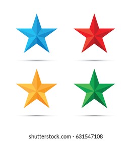 Star icon set