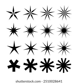 Icono de estrella sobre fondo blanco