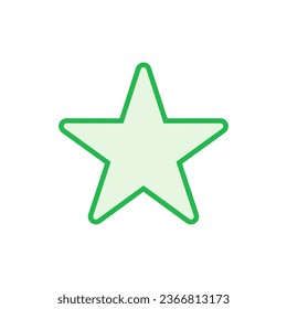 Star Icon set. rating icon vector. favourite star icon