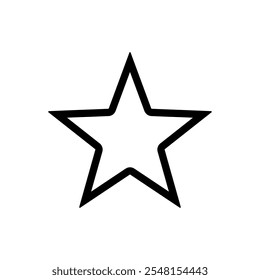 Conjunto de iconos de estrella. Ilustración vectorial.