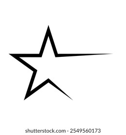 Star icon set. Vector illustration.