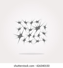 Star icon, Star icon set vector illustration