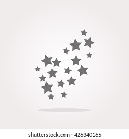 Star icon, Star icon set vector illustration