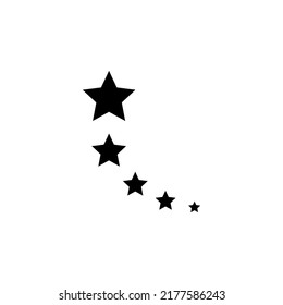 Star icon. Star shape. Award symbol, decoration, quality, vector illustration on a white background