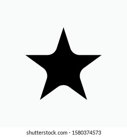 Star icon. Shiny Symbol. Applied for Design, Presentation, Website or Apps Elements - Vector. 
