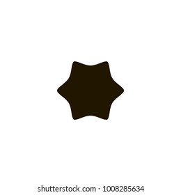 star icon. sign design