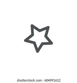 star icon. sign design
