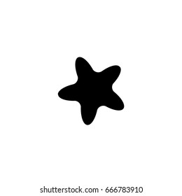 star icon. sign design