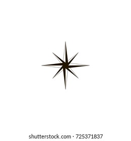 star icon. sign design