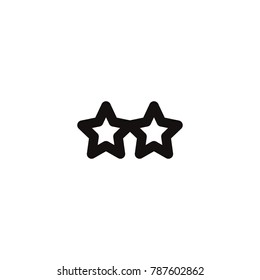 star icon. sign design