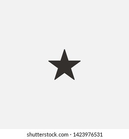 star icon sign signifier vector