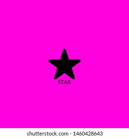 star icon sign signifier vector