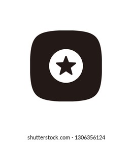 Star icon sign symbol