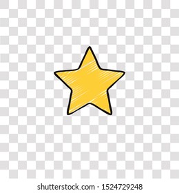 star icon sign and symbol. star color icon for website design and mobile app development. Simple Element from ui development collection for mobile concept and web apps icon.
