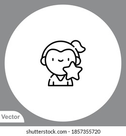 Star icon sign vector,Symbol, logo illustration for web and mobile