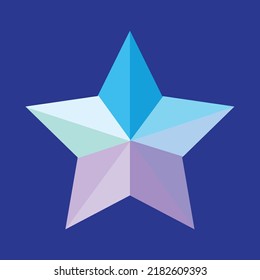 icono de estrella diseño simple vector plantilla