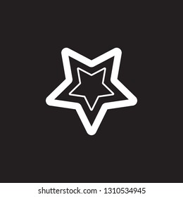 Star Icon. Simple element illustration. award symbol design template. Can be used for web and mobile