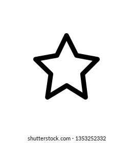 Star icon simple and pixel perfect