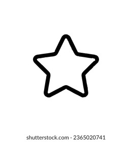 Icono de estrella. Símbolo de fondo del afiche de la compañía de eventos de estilo simple. Elemento de diseño del logotipo de la marca Star. Impresión de camisetas de estrella. Vector para pegatinas.