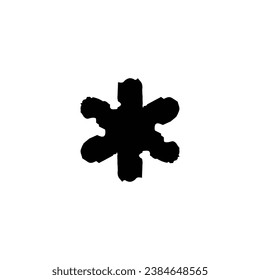 Star icon. Simple style event company poster background symbol. Star brand logo design element. Star t-shirt printing. Vector for sticker.