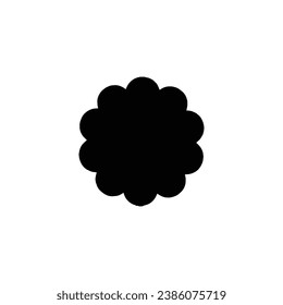 Icono de estrella. Símbolo de fondo del afiche de la compañía de eventos de estilo simple. Elemento de diseño del logotipo de la marca Star. Impresión de camisetas de estrella. Vector para pegatinas.