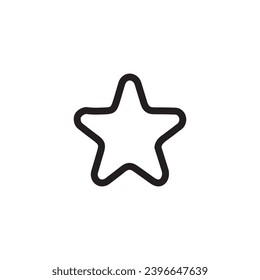 Star icon. Simple style event company poster background symbol. Star brand logo design element. Star t-shirt printing. Vector for sticker.