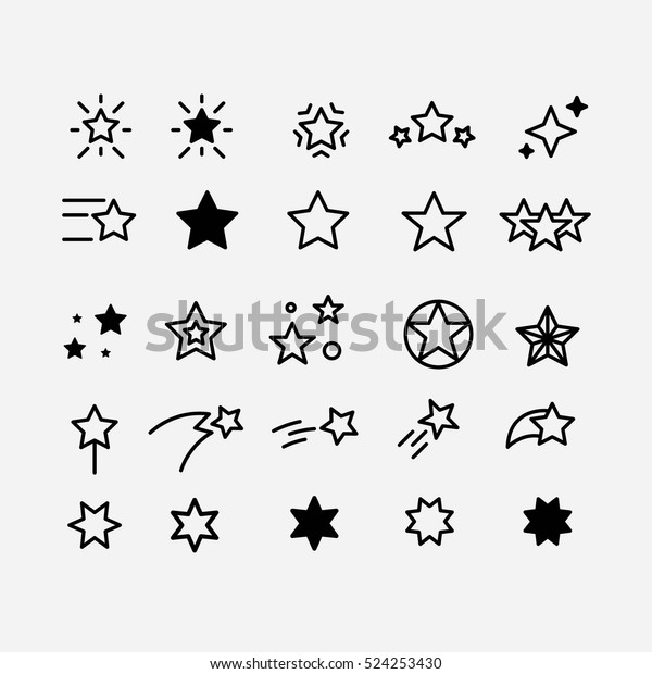 Star icon. Sky, Xmas,\
favorite and night icons set. Star of David vector. Shining star.\
Five star