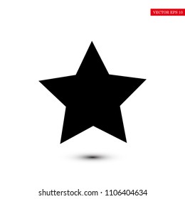 star icon,  stock vector illustration flat design