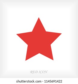 star icon,  stock vector illustration flat design