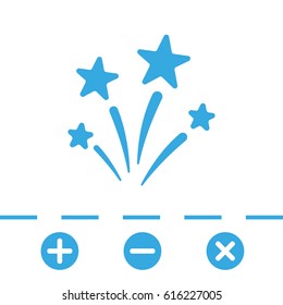 star icon stock vector illustration flat design
