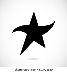 star icon stock vector illustration flat design