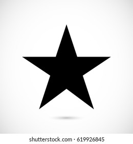 star icon stock vector illustration flat design