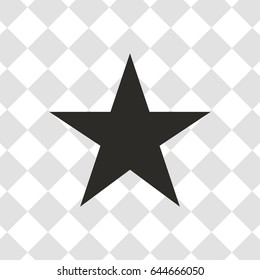 star icon stock vector illustration flat design